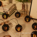 Waterproof Warm Flame Hanging Solar Ball String